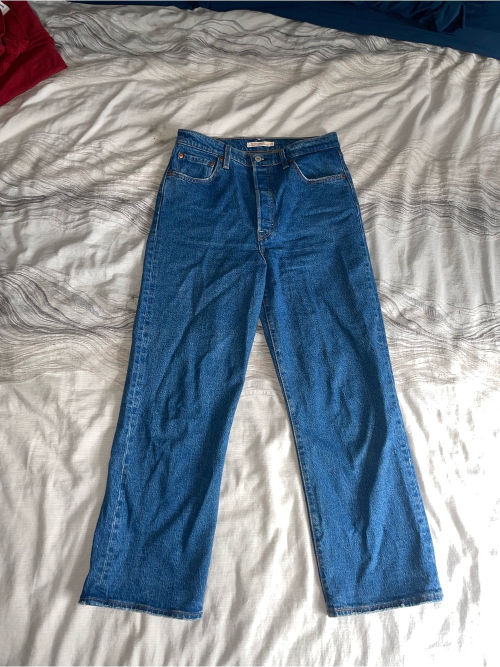 Levi’s Ribcage Straight Ankle Jeans